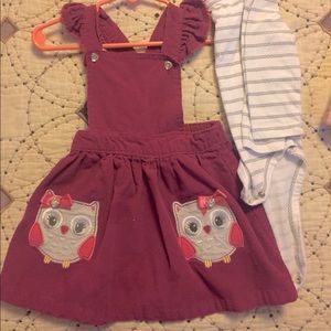 Toddler girl dress set